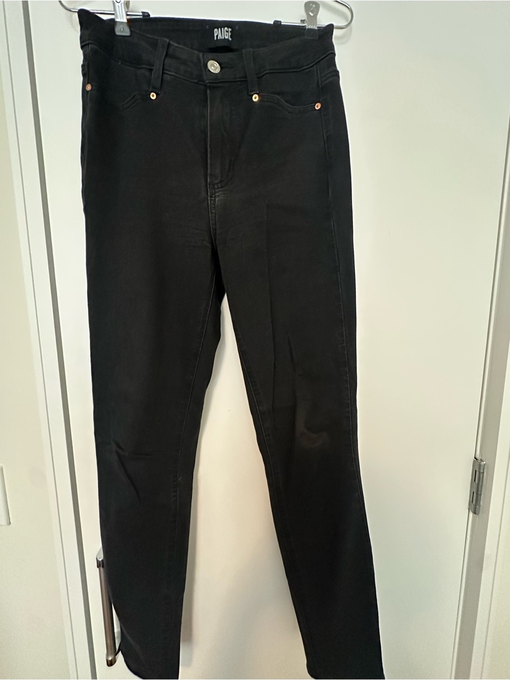 PAIGE Black Women's Skinny Jeans